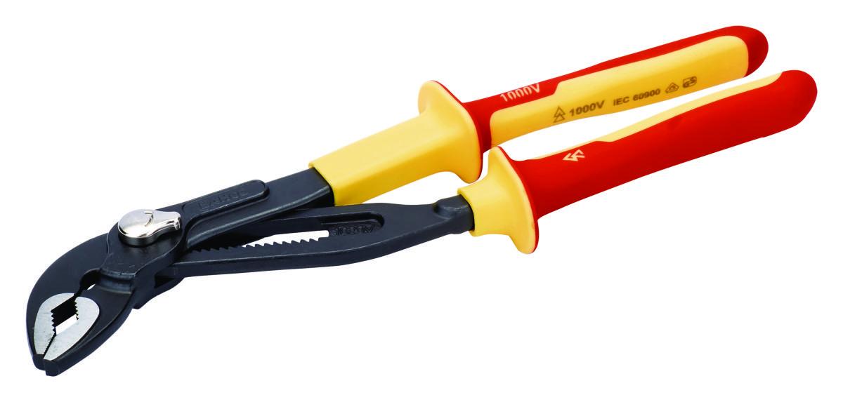 Polygriptång Bahco 7224S - POLYGRIPTÅNG BAHCO 7224S 1000V LÄNGD 250MM GRIPV 30MM