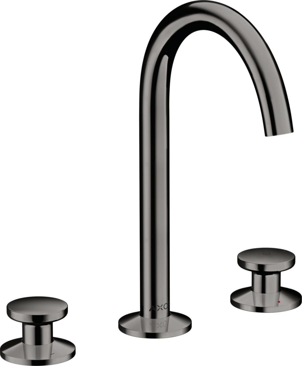 Tvättställsblandare AXOR One 2-grepp 3-håls, Hansgrohe - HANSGROHE TVÄTTSTÄLLSBL. AXOR ONE, 2-GR, 3 HÅL POL.SV.KROM