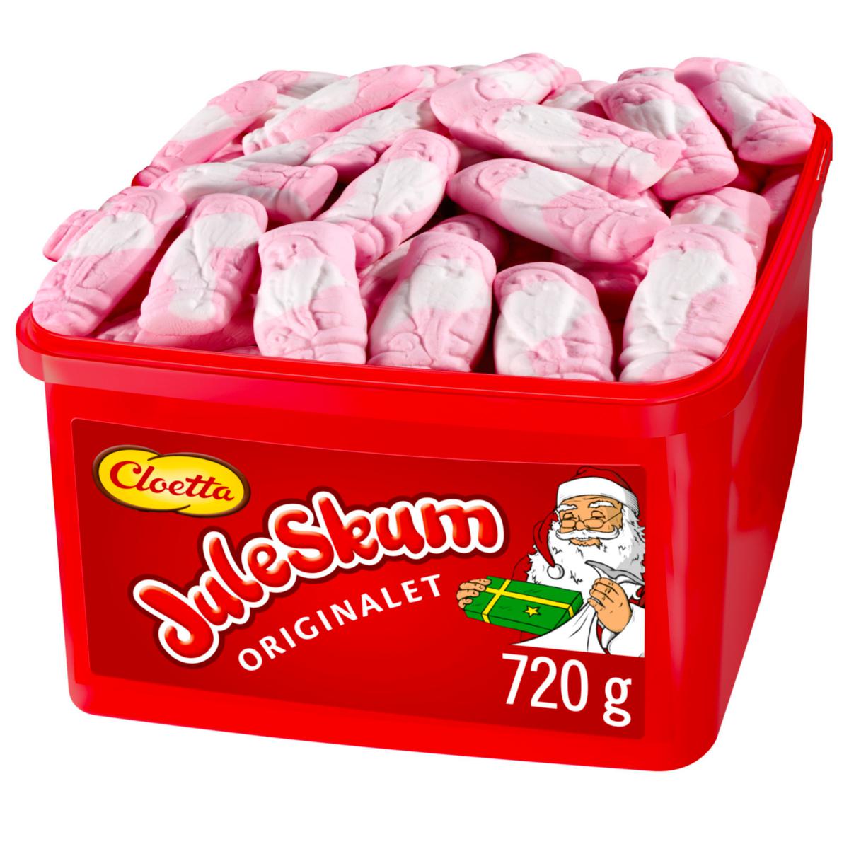 Christmas Marshmallows Cloetta Original - CHRISTMAS MARSHMALLOWS ORIGINAL CLOETTA 720 GRAM