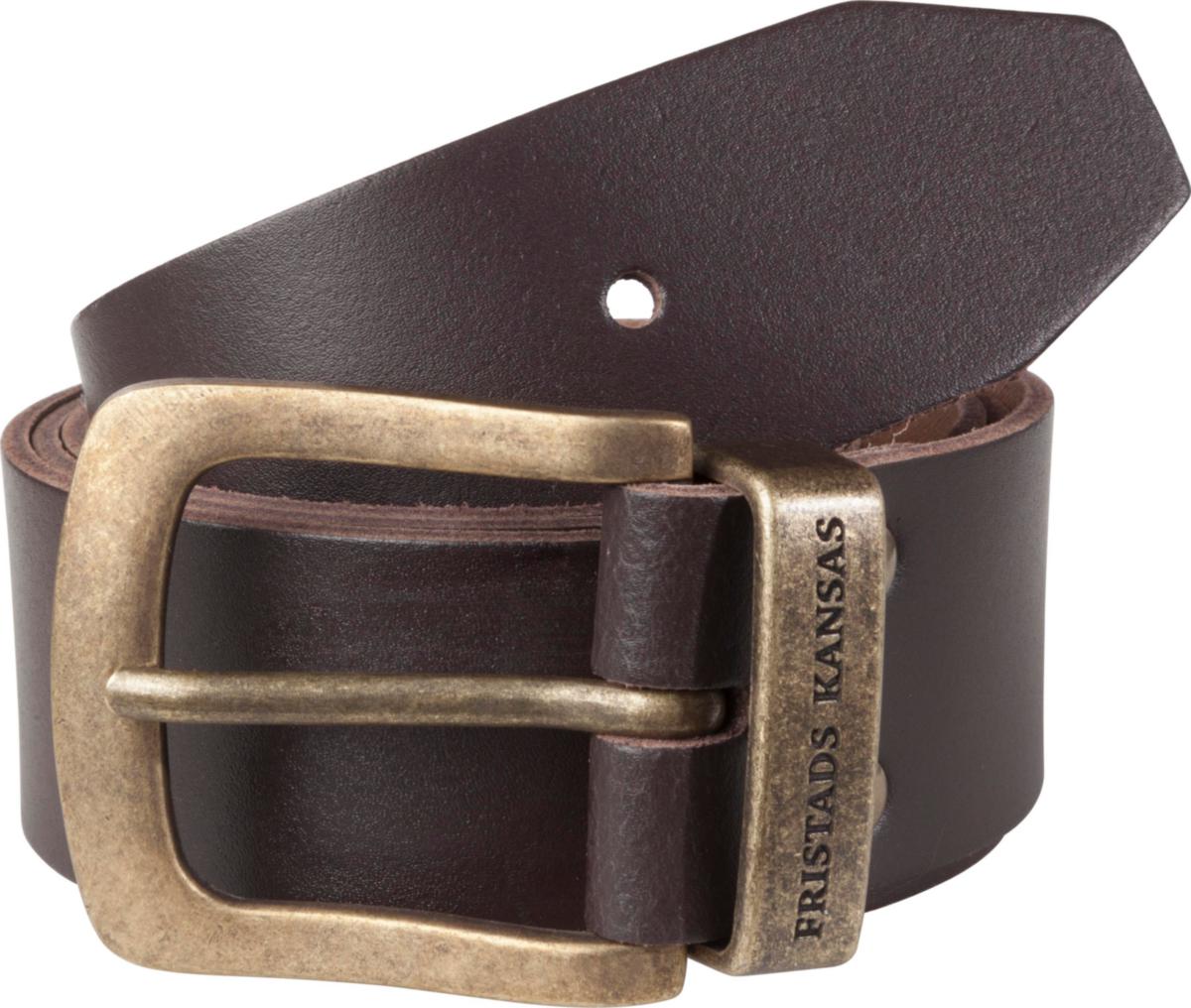 Belt fk 9371 lthr - BELT FK 9371 LTHR BROWN LEATHER LENGTH 122 CM