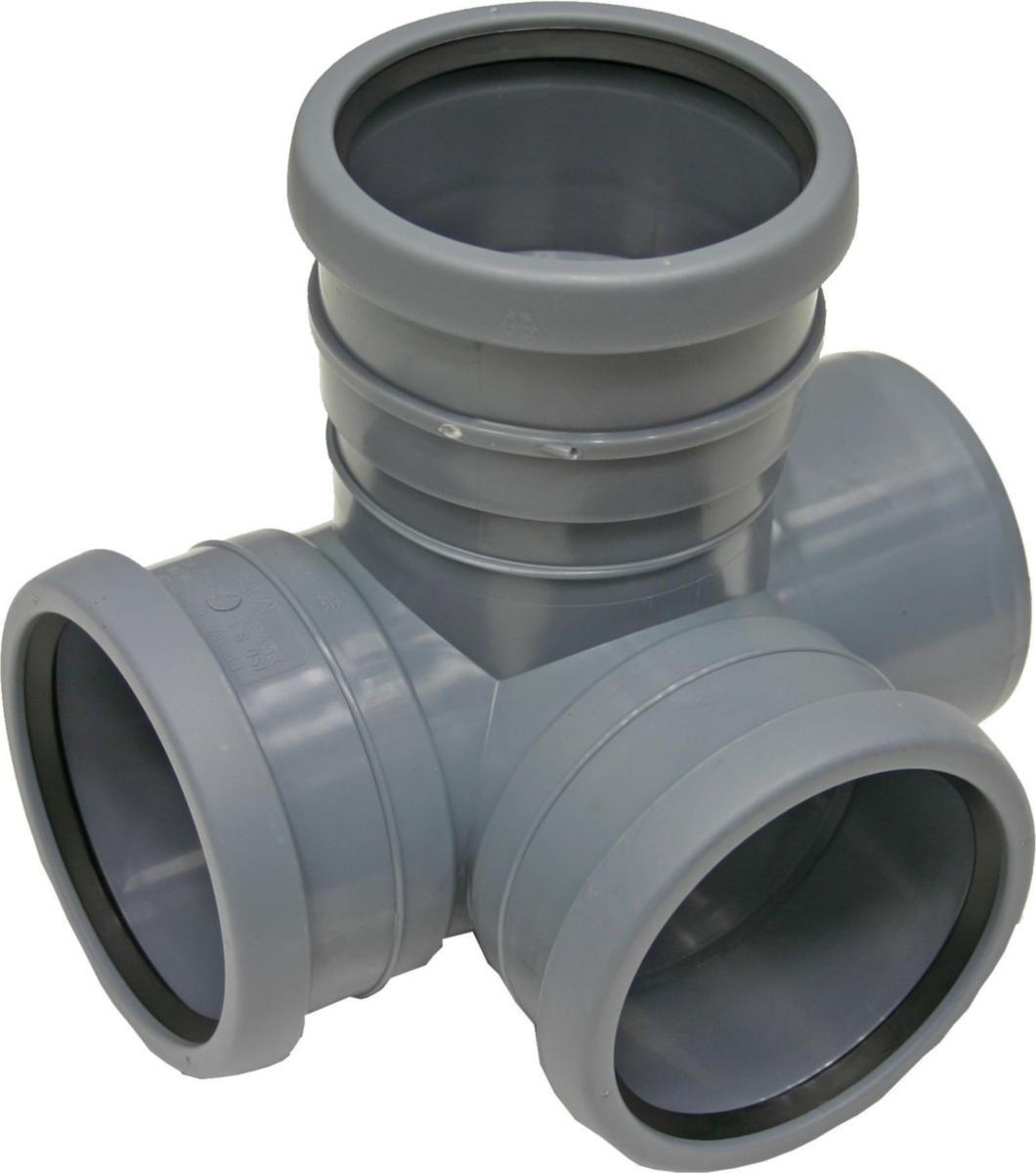 Hörngren, 90°, PP/HT, Nordic Pipelife - 110/110 90GR PP HÖRNGRENRÖR NORDIC. PIPELIFE