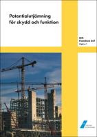 SEK Handbok 461 Potentialutjämning för skydd och funktion