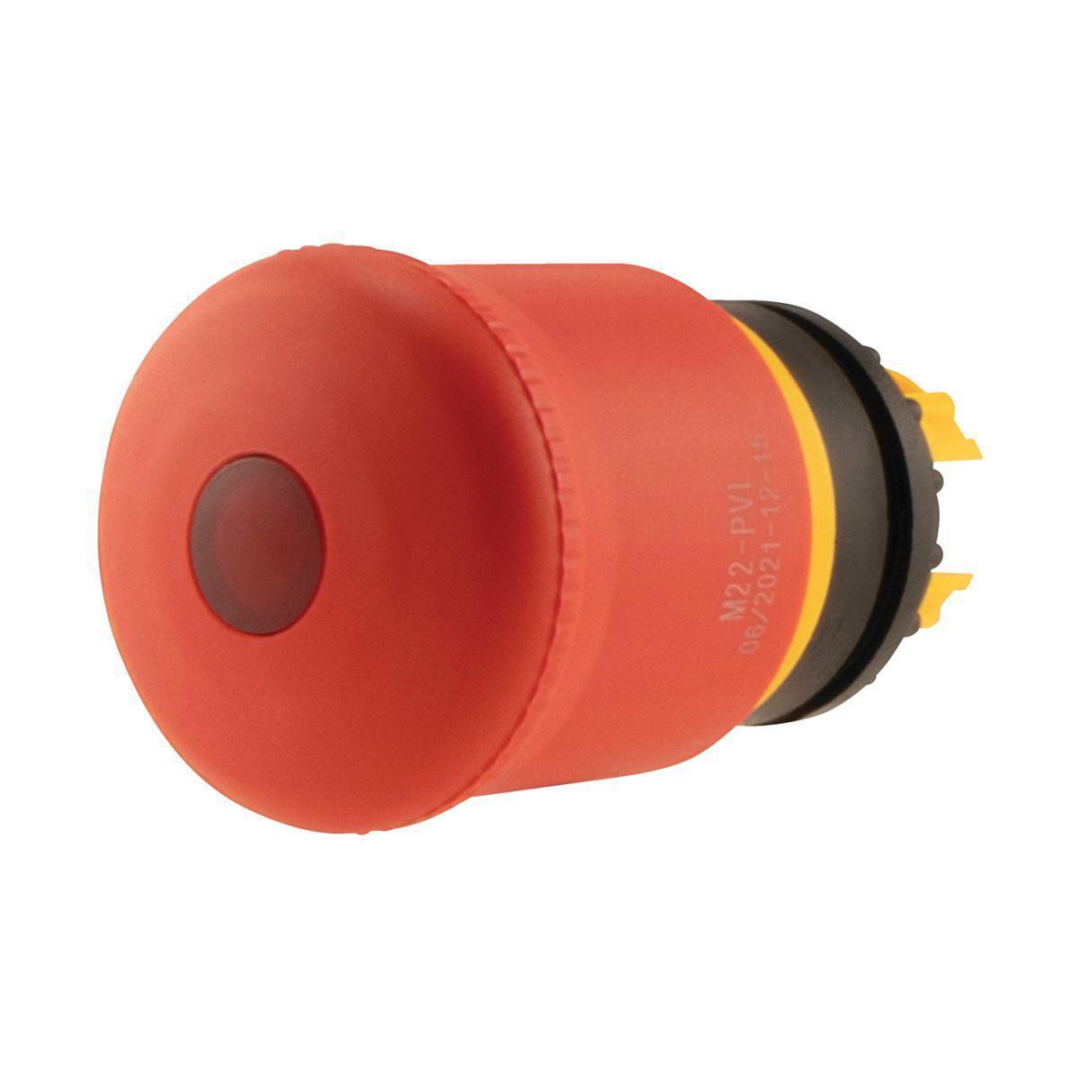 Emergency stop device with latch M22 - EMERGENCY-STOP PUSHBUTTON M22-PV