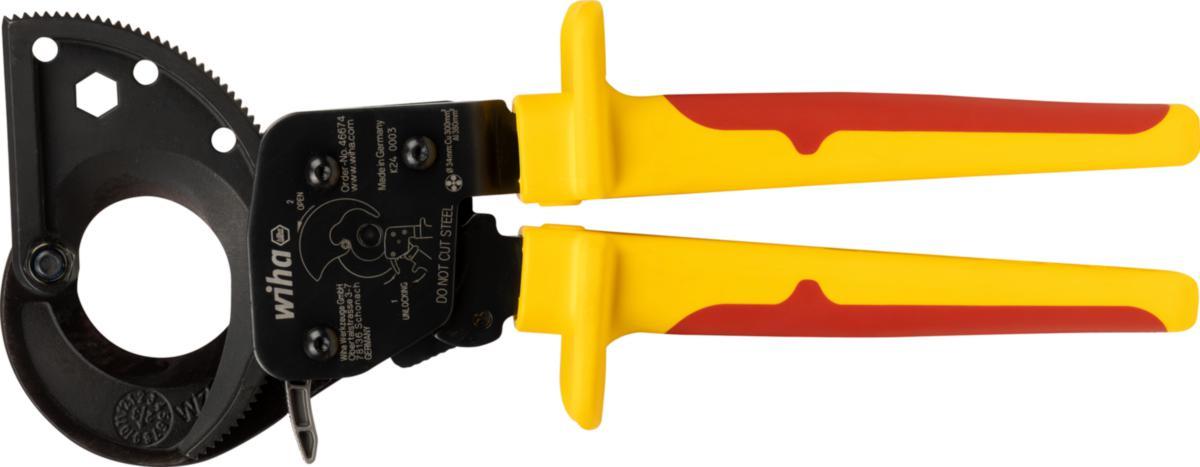 Kabelsax Wiha VDE - KABELSAX WIHA 280MM VDE-ISOLERAD IEC 60900