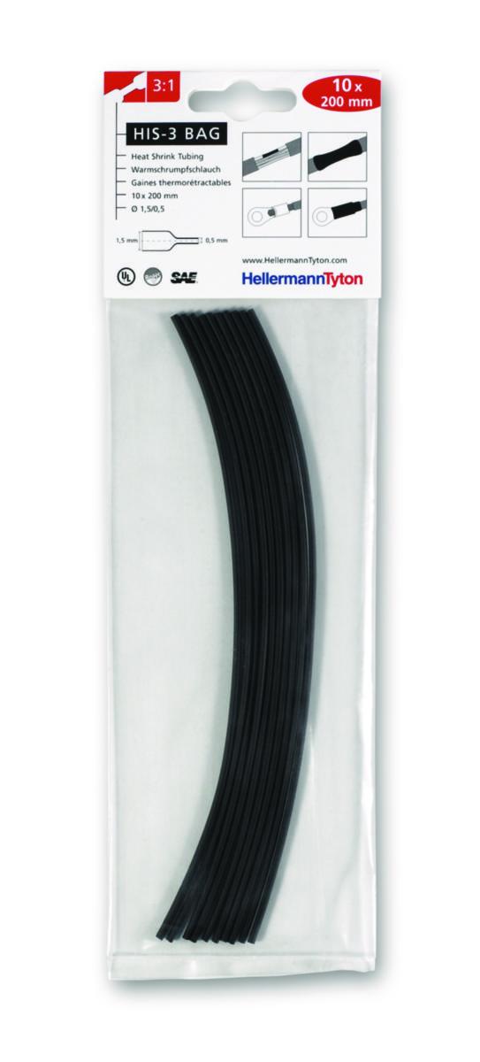 Krympslang HIS-3 BAG - KRYMPSLANG HIS-3 BAG-1,5/0,5 TRANSPARENT (frp=10)