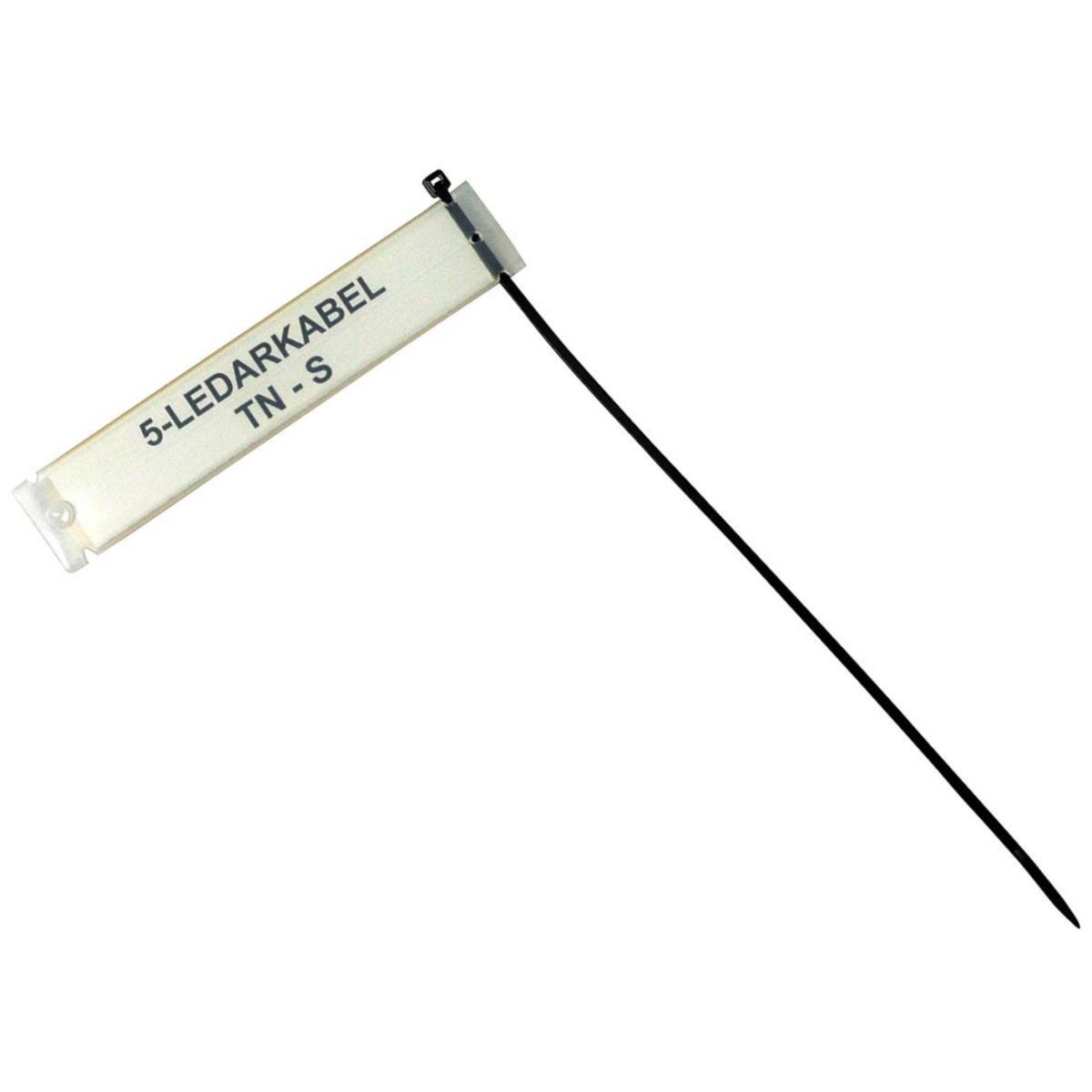 Märklist TN - MÄRKSKYLT 5-LEDARKABEL TN-C 