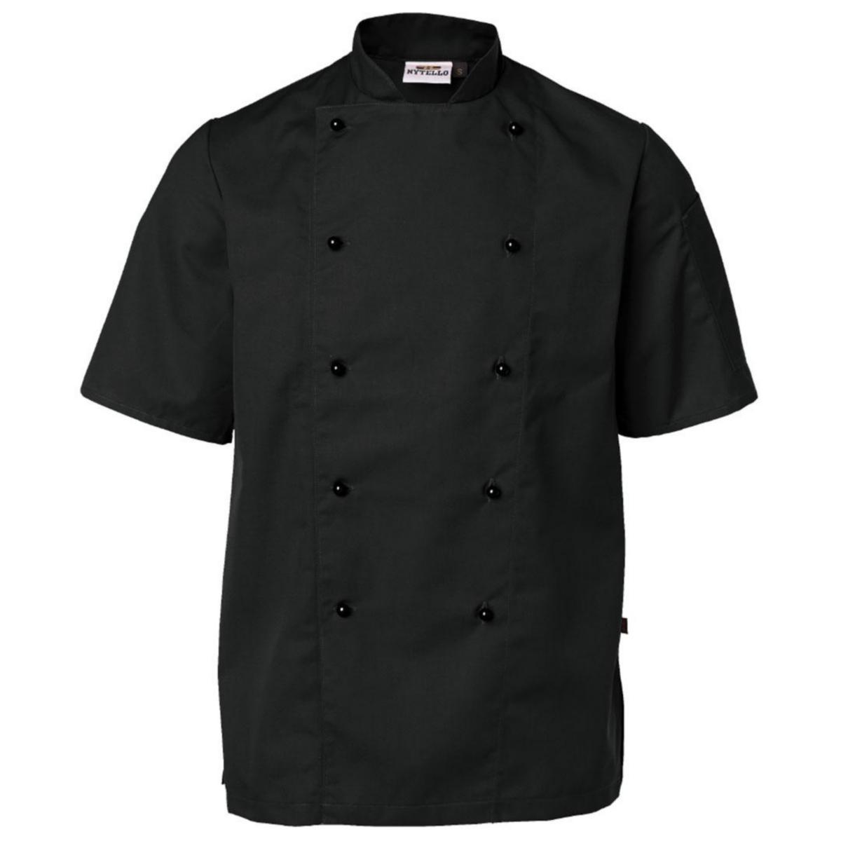 Kockrock Nytello N0134 kort ärm unisex - KOCKROCK NYTELLO 134 K:ÄRM SVART STR S