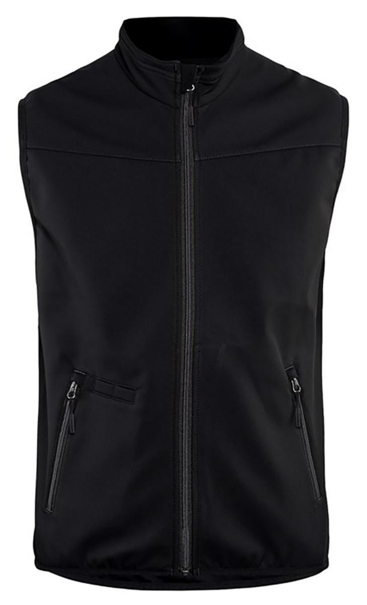 Softshellväst Blåkläder 3850-2516 - SOFTSHELLVÄST BLK 3850-2516 SVART/GRÅ STL 3XL