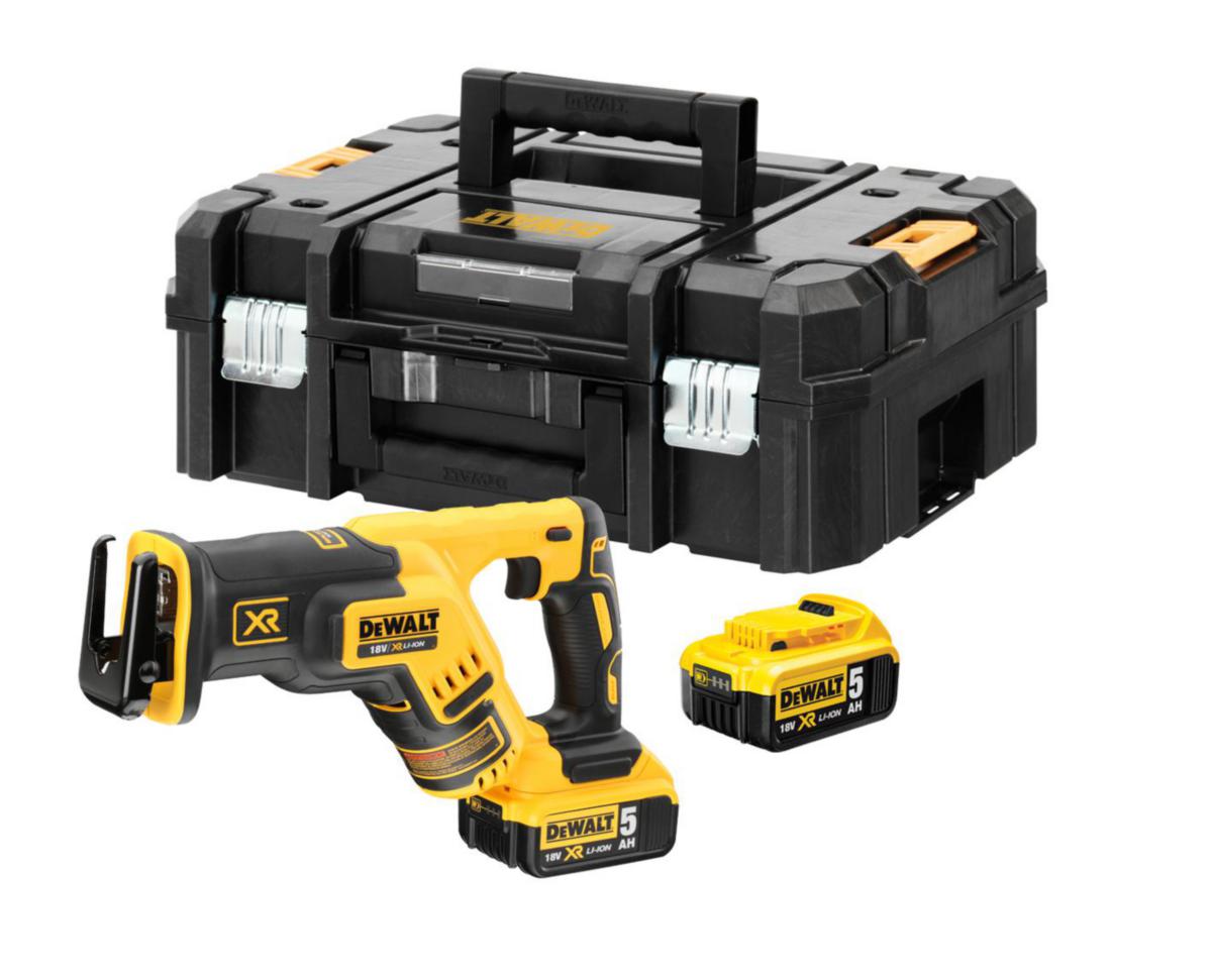 Tigersåg DEWALT DCS367P2 - TIGERSÅG DEWALT DCS367P2 18V 2X5.0AH