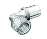 90º angle fitting external thread, PressPex, LK