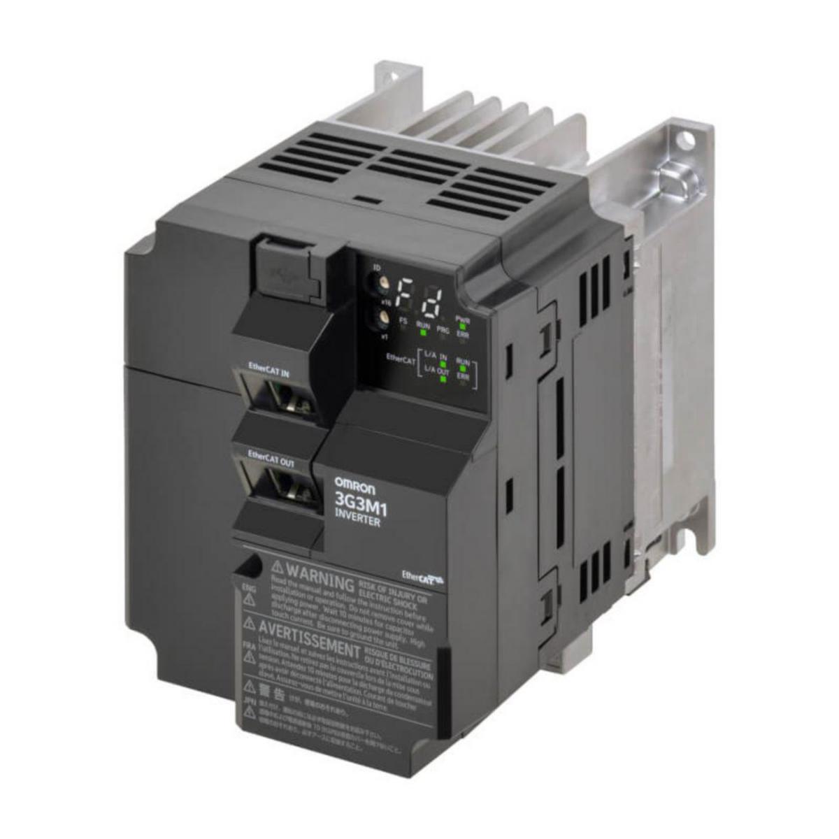 Frekvensomriktare M1 - FREK OMR 2.2KW 400V ETHERCAT 3G3M1-A4022-ECT