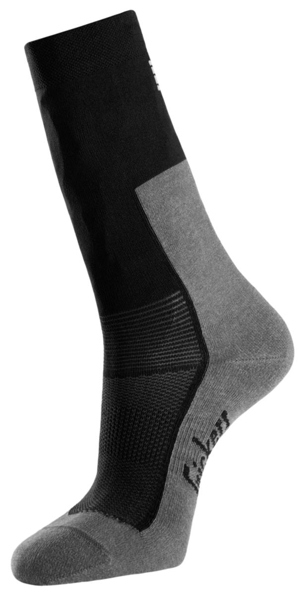 Strumpa Snickers 9220 - STRUMPA SNICKERS 9220-2804 SVART/GRÅ STL 41-44