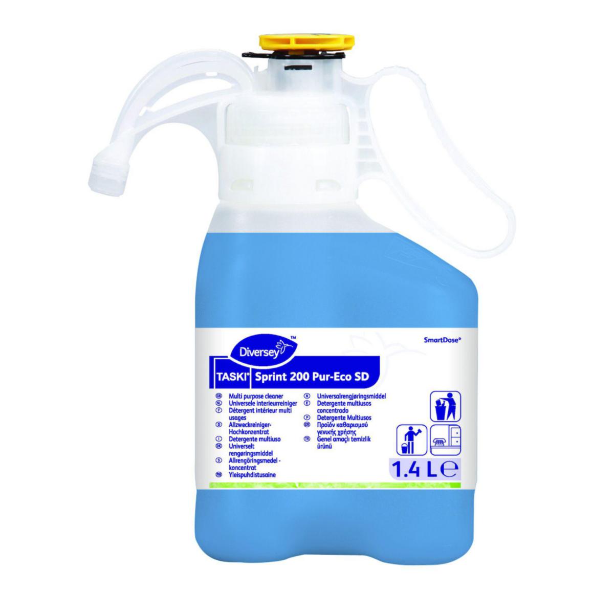 Allrengöringsmedel TASKI Sprint 200 Pur-Eco SD E1a - TASKI SPRINT 200 PUR-ECO SD E1 ALLRENGÖRINGSMEDEL 1.4L