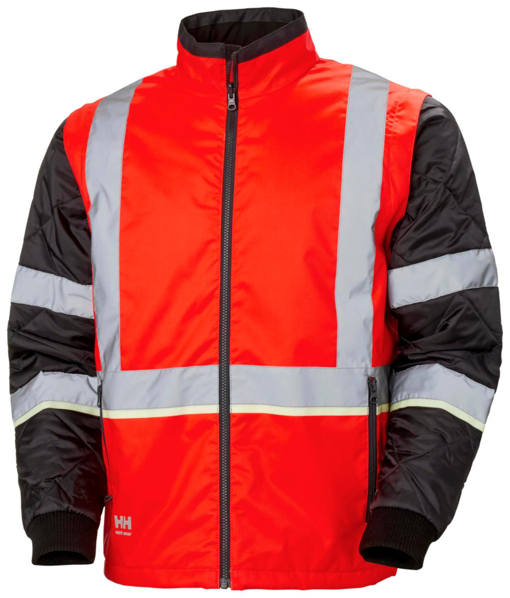 Foderjacka Helly Hansen 73185 UC-ME - VINTERJACKA HH 73185-169 UC-ME RÖD VARSEL KL2 ZIP-IN STL 5XL
