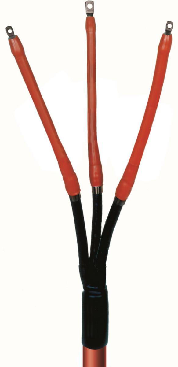 Kabelavslut 1 eller 3 ledare, 24 kV - KABELAVSLUT 3-LED 25-95MM2 12-24 KV INOMHUS