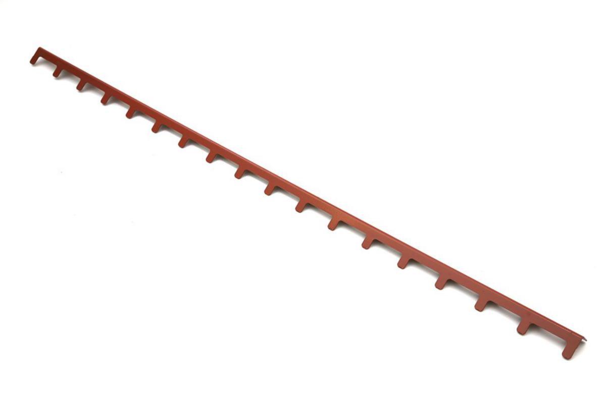 Snökratta släta tak, Weland Stål - SNÖKRATTA SLÄTA TAK L=1270MM RÖD ( RSN1242 )