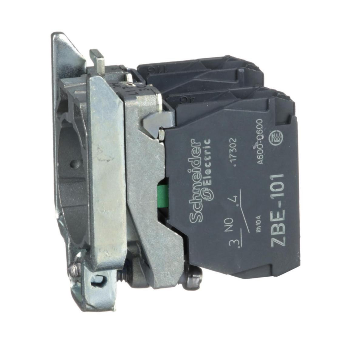 Connector supplemented with actuator ZB4BZ - SCREW TERMINAL CONTACT B ZB4BZ103