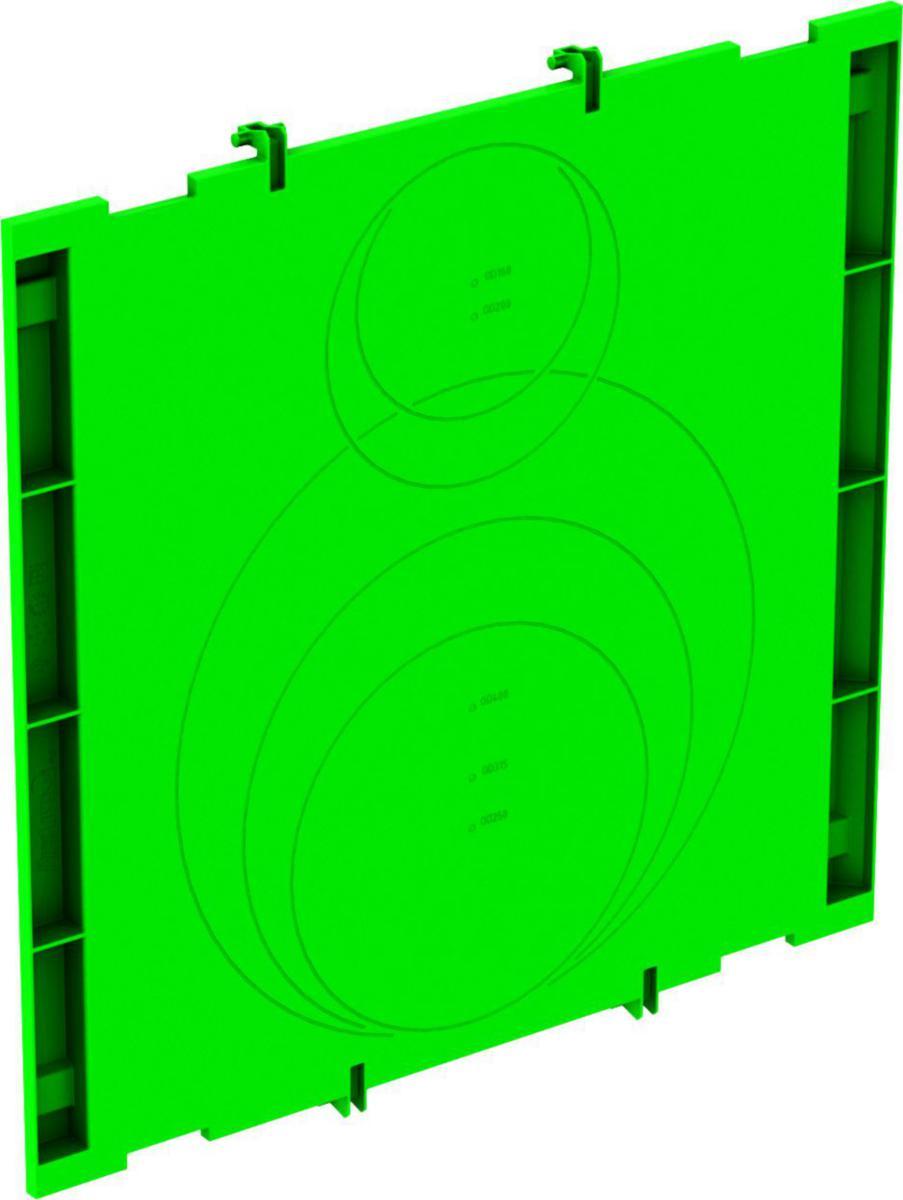 Anslutningsplatta Stormbox II, Pipelife - STORMBOX II ANSLUTNINGSPLATTA 600X600 MM, PIPELIFE