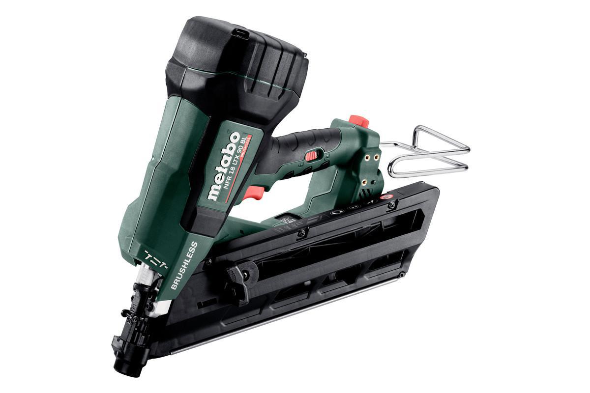 Spikpistol Metabo NFR 18 LTX 90 BL SOLO - SPIKPISTOL METABO NFR18LTX90BL 18V SOLO M-BOX 50-90MM