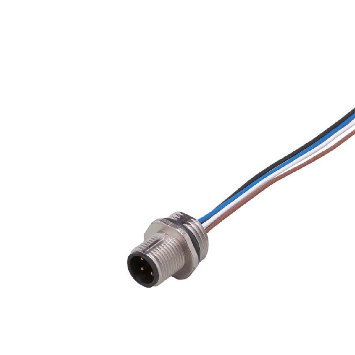Kablage Exxxxx - KONTAKT CHASSI M12 HAN 4P 0.5M E10411