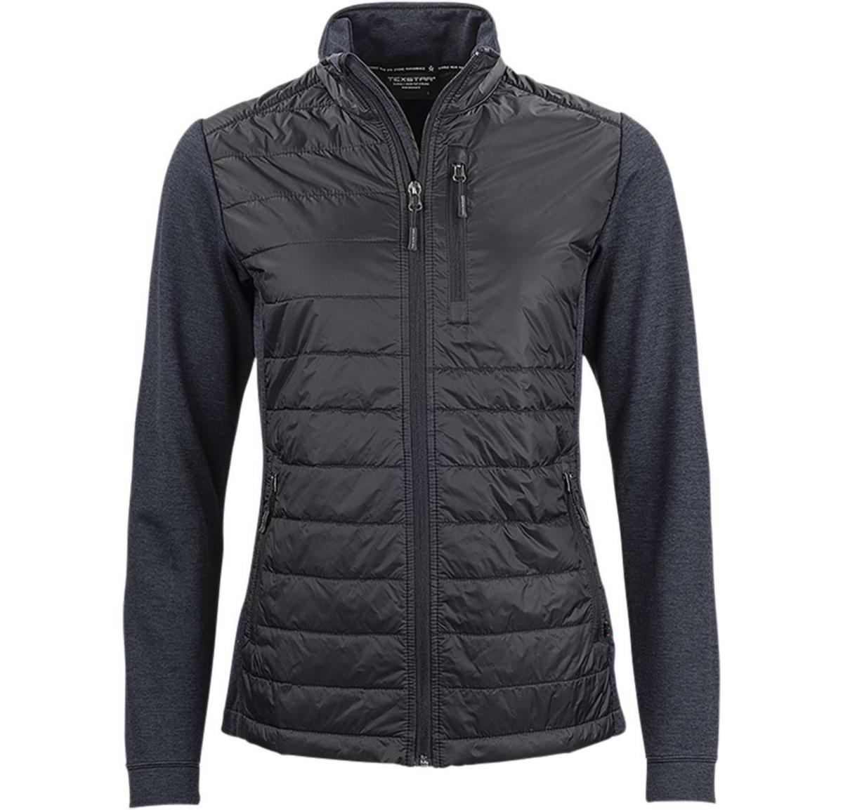 Jacka Texstar WJ74 Hybrid Dam - JACKA TEXSTAR WJ74 HYBRID DAM SVART/MARIN STL XXL