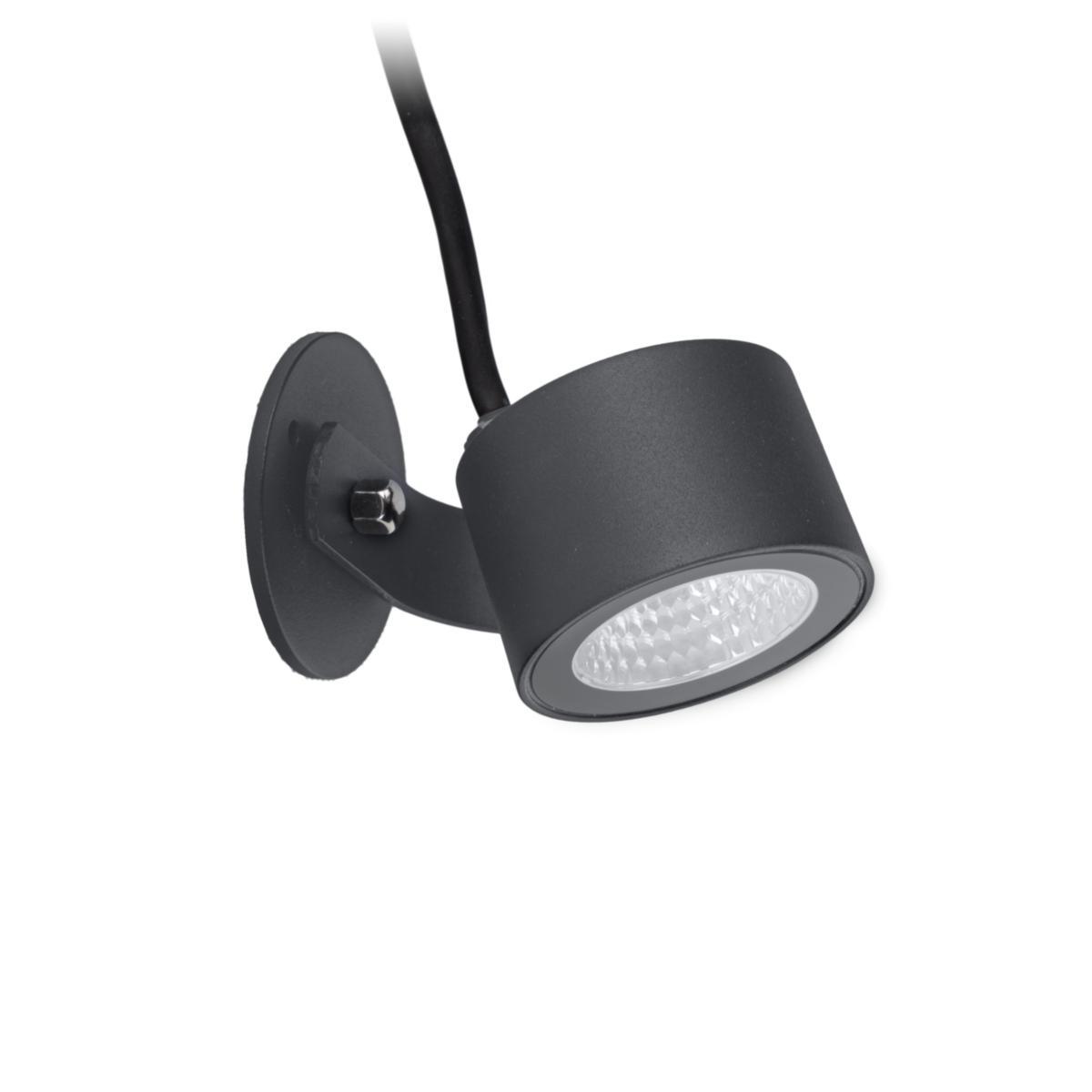 Väggspotlight Moss - VÄGGARM 8W 686LM 3K GRAFIT MOSS 6772