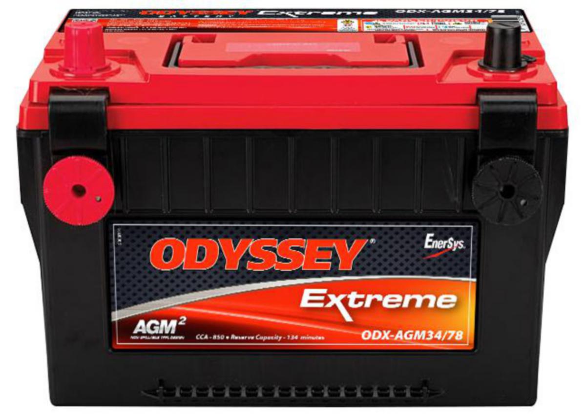 Start-/förbrukningsbatteri Odyssey AGM - BATTERI DUAL AGM 12V 68AH ODYSSEY PC1500DT