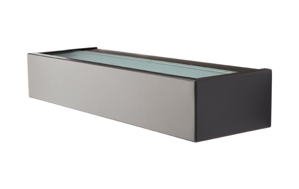 Väggarmatur LED Edge - VÄGGARM LED 10W 2700K IP65 GR EDGE GRAFIT 10W LED 2700K