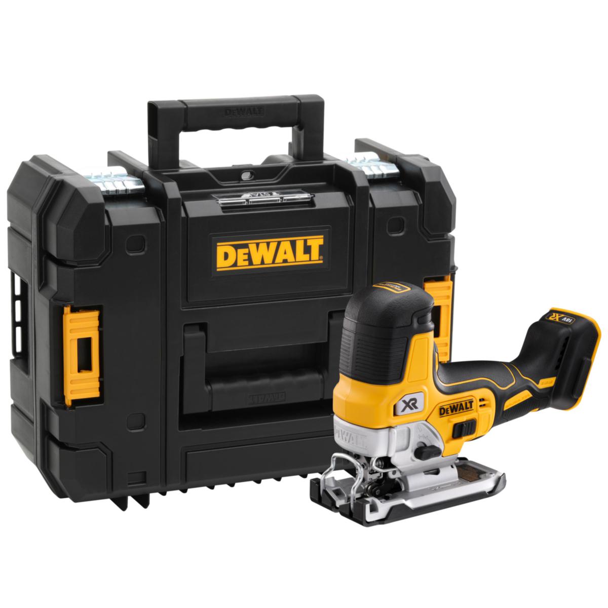 Sticksåg DEWALT DC335NT SOLO - STICKSÅG DEWALT DCS335NT BODYGRIP. 18V. SOLO. TSTAK