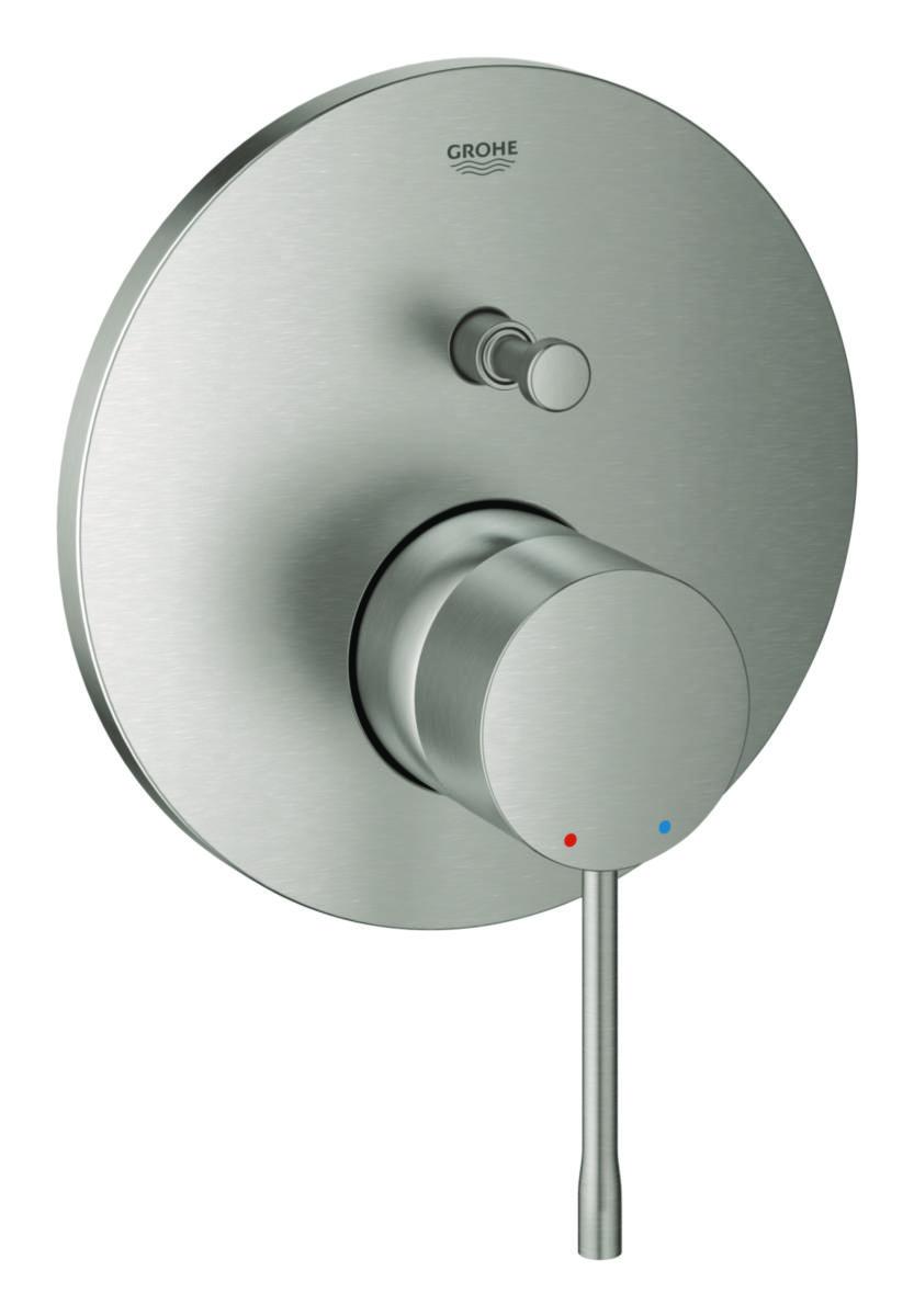 Kar-/duschblandare Essence New ettgrepp, Grohe - GROHE KAR-/DUSCHBLANDARE 1-GR. ESSENCE NEW,INBYGGN.SUPERSTEEL