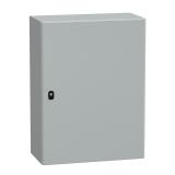 Wall-mounted cabinet with single door, IP66, Schneider