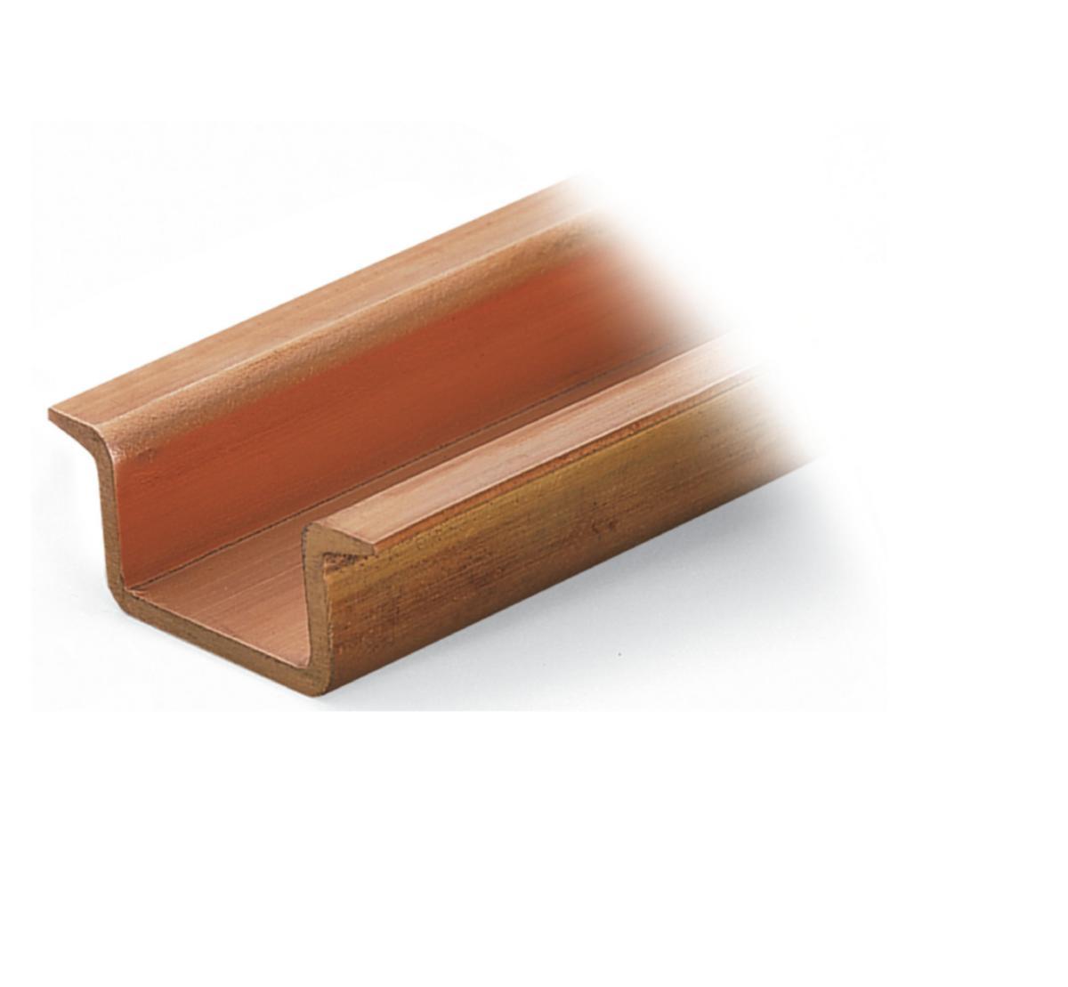 Bärskena koppar 35 x 15 mm 2 m - BÄRSKENA KOPPAR 35 X 15 MM 2 M 210-198