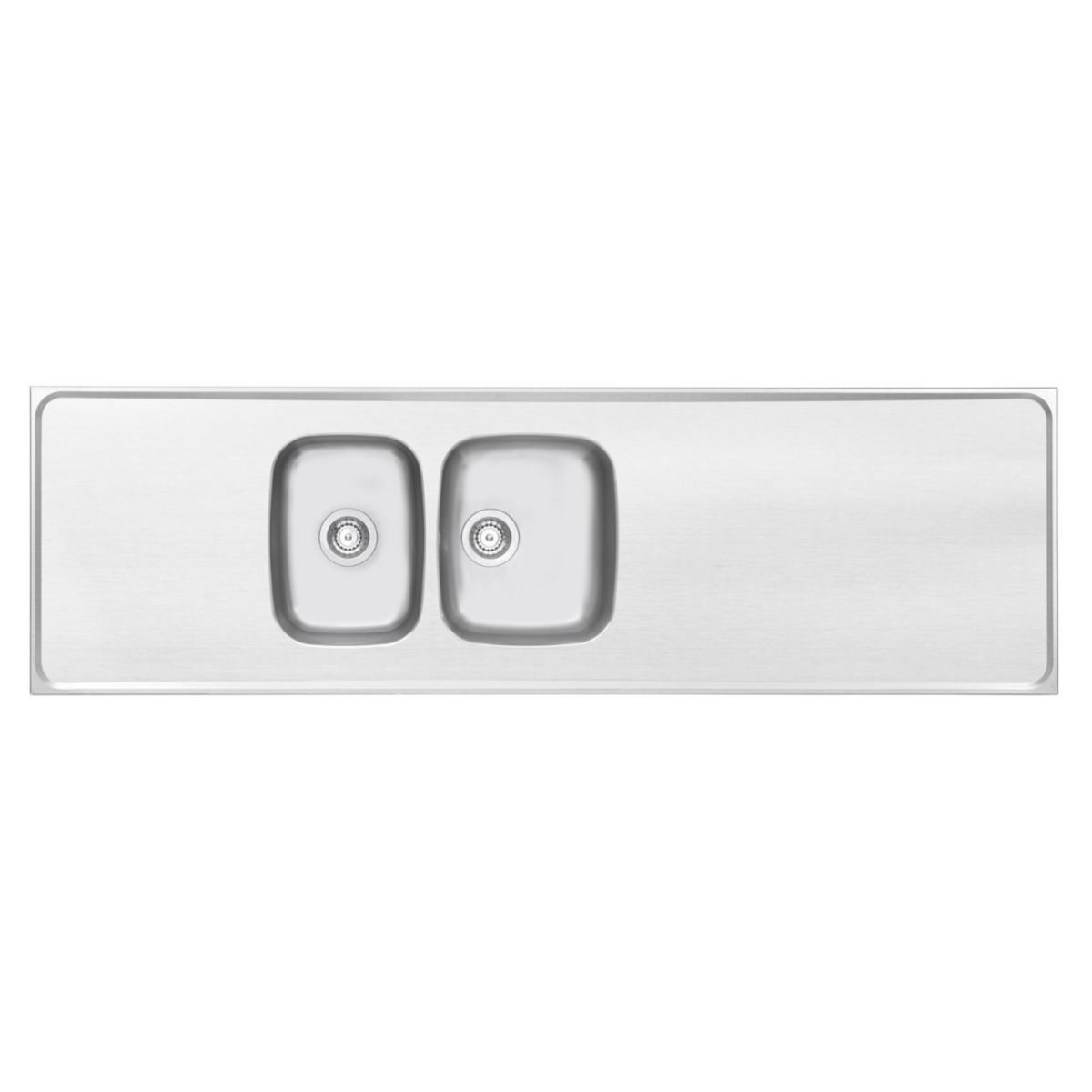Diskbänk H20, Contura steel - CONTURA H20 - 635/40 DISKBÄNK VÄNDBAR. 2 STORA DISKLÅDOR
