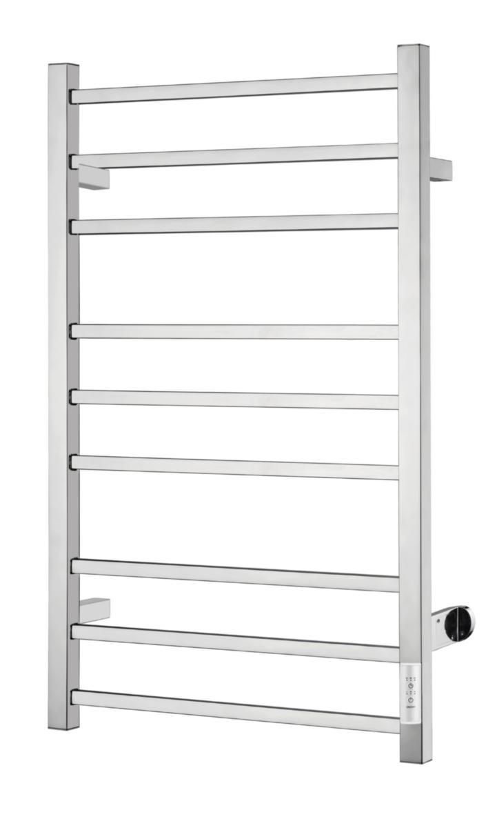 Handdukstork Freja II, rak fyrkantig - HANDDUKSTORK FREJA II 100W FYRKANTIG, DRIFT:TIMER 2/4/6 H