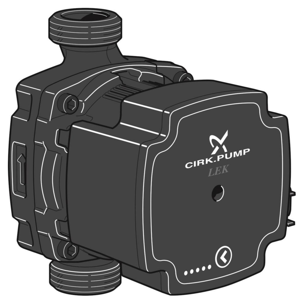 Nibe Reservdel cirkpump - CIRK.PUMP FLEX AS 15-70 130G25 CIRK.PUMP FLEX AS 15-70 130G25