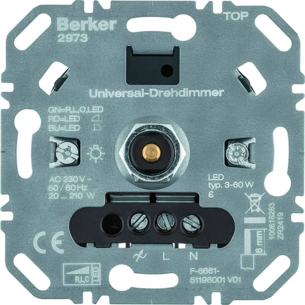 Vriddimmer insats LED 3-60W - VRIDDIMMER INSATS LED 3-60W 2973