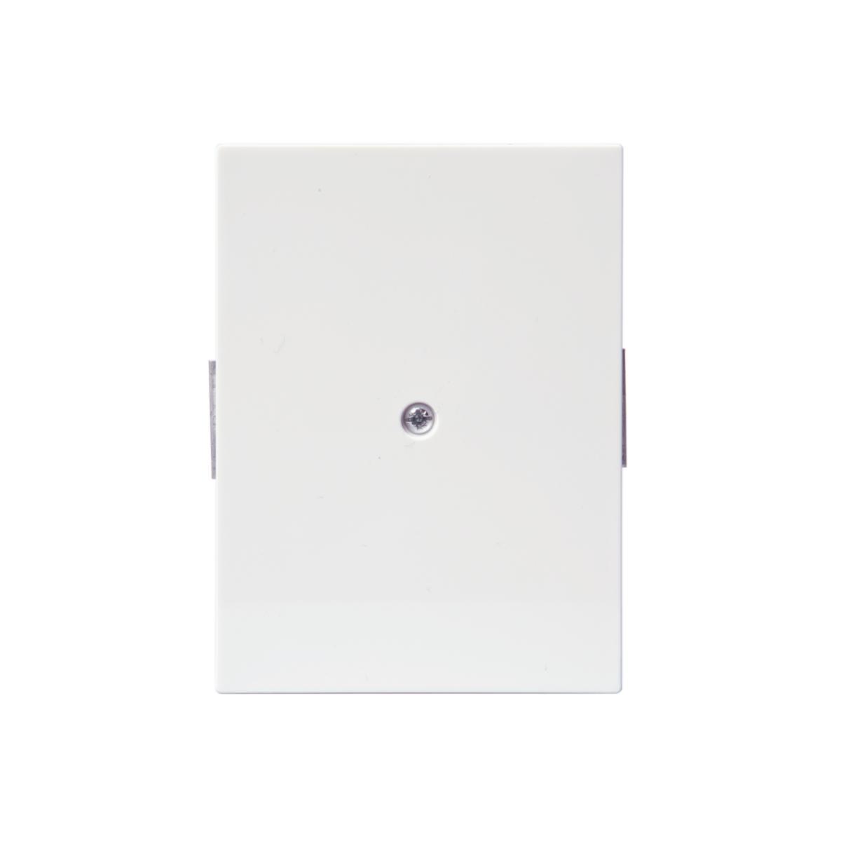 Blindlock för 100mm öppning Impressivo - C-PLATTA BLIND 100MM VIT IMPR 2538-100-84