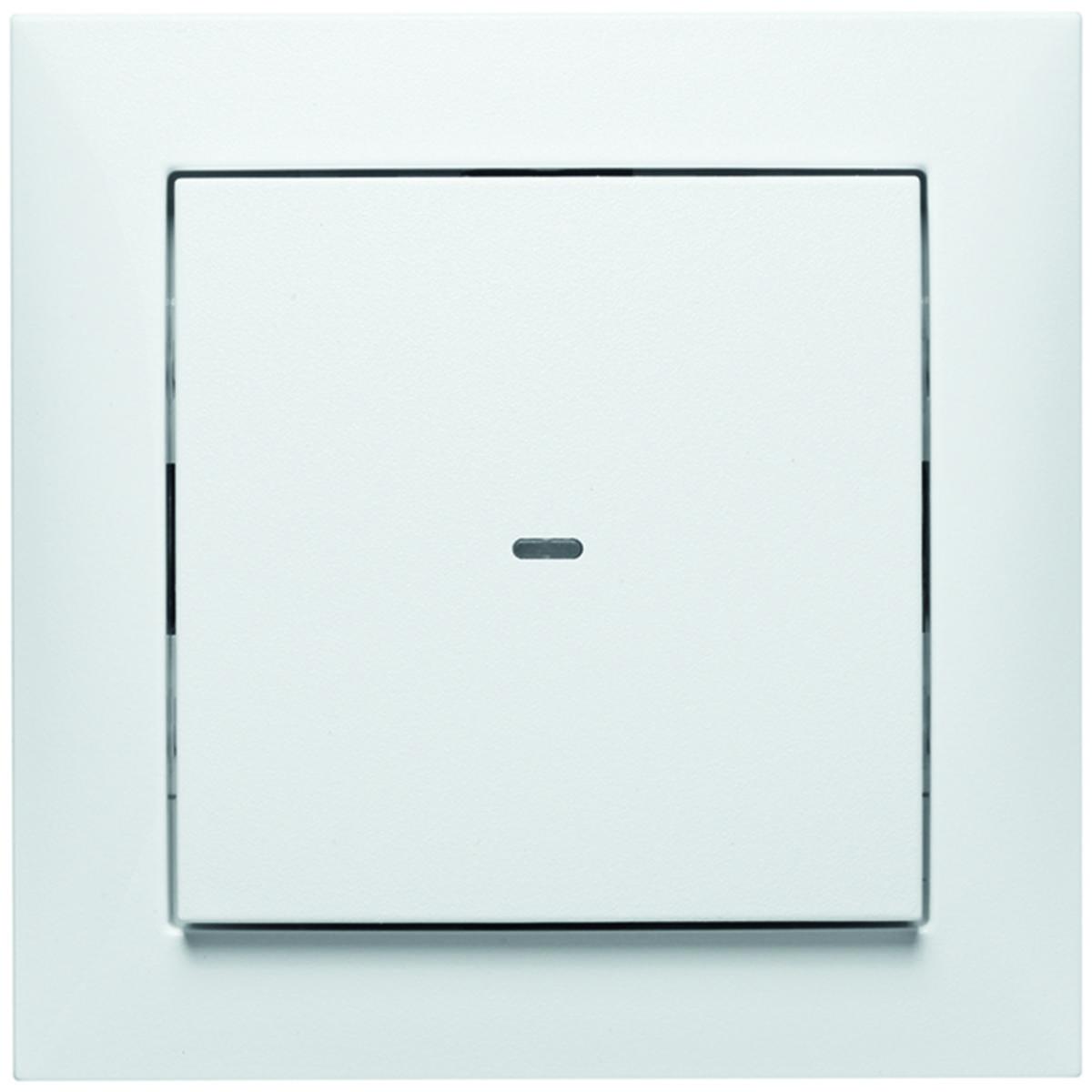 Tryckknapp KNX serie S1 - TRYCKKNAPP KNX ENKEL S.1 VIT 6380141109