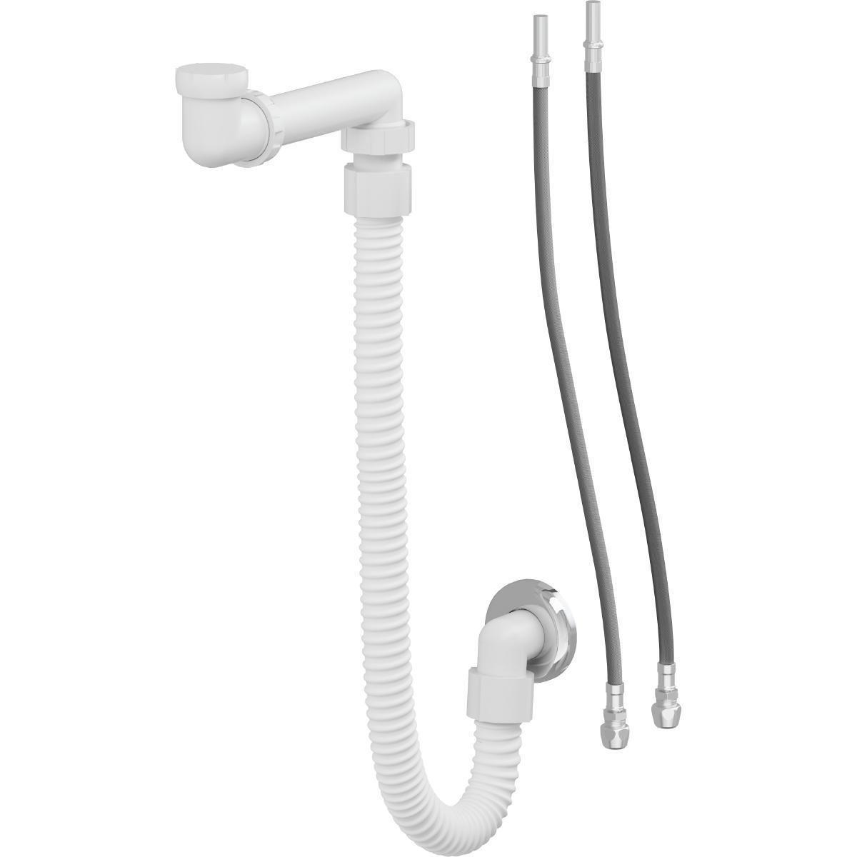 Anslutningssystem vattenlås, Pressalit - PRESSALIT ANSLUTNINGSSYSTEM FLEXIBELT TILLOPP/AVLOPP 120CM