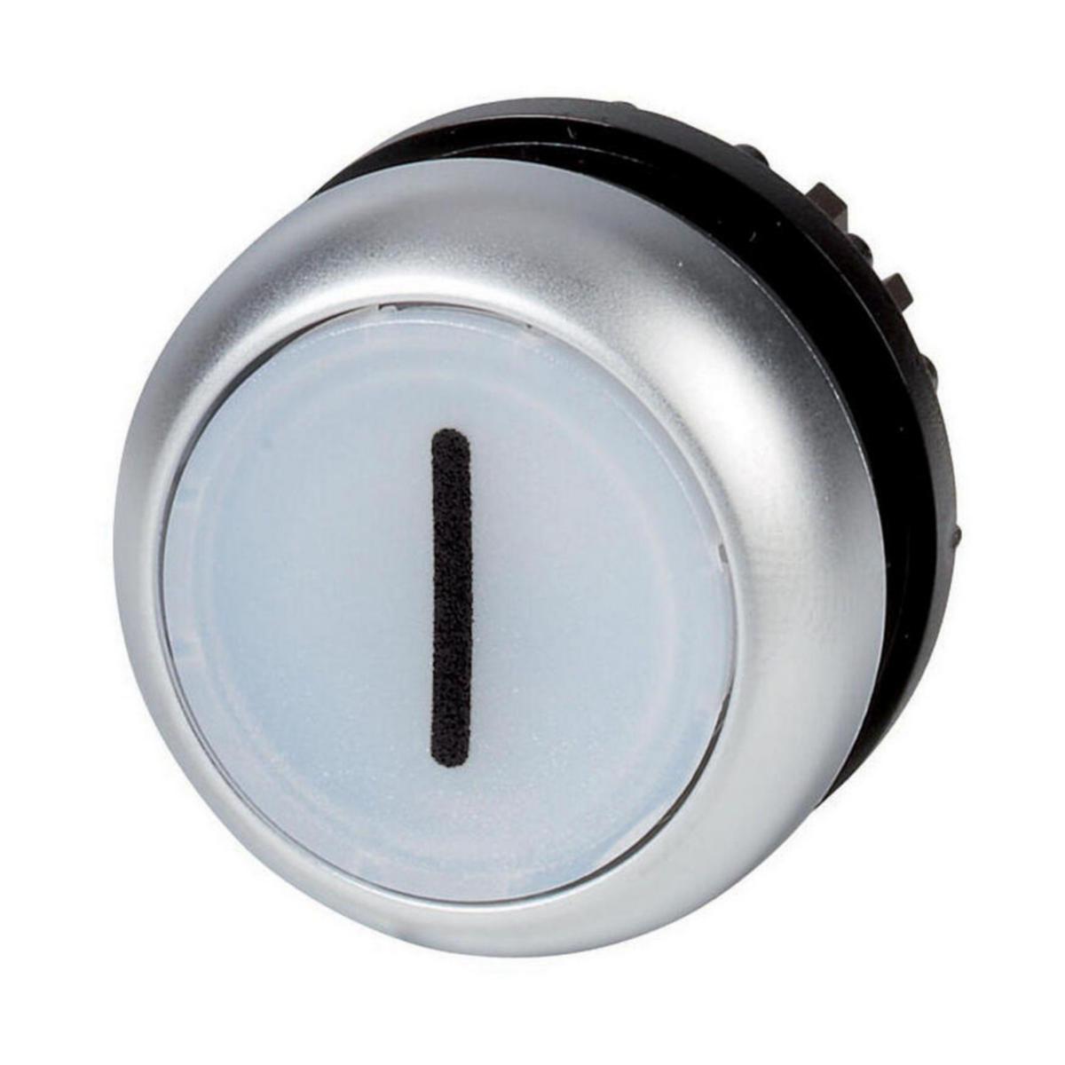 Lamptryckdon med plant trycke och impuls funktion IP66 - LAMPTRYCKDON PLANT VIT/1 M22-DL-W-X1