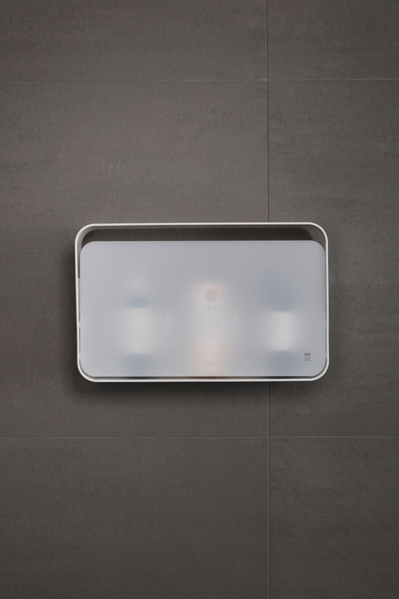 Duschförvaring NEST, INR - INR DUSCHFÖRVARING NEST OPAL FROST / MATTE WHITE