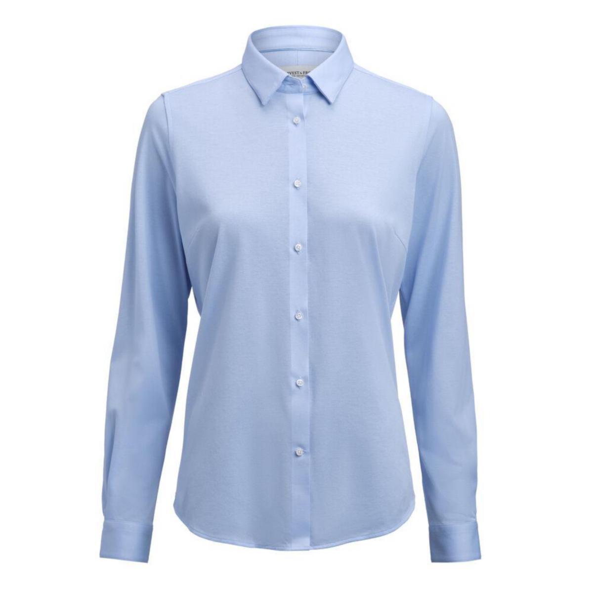 Skjorta J.Harvest&Frost Indigo Bow 135 2913505 Dam - SKJORTA J.H&F INDIGO BOW 135 2913505 DAM LJUSBLÅ M