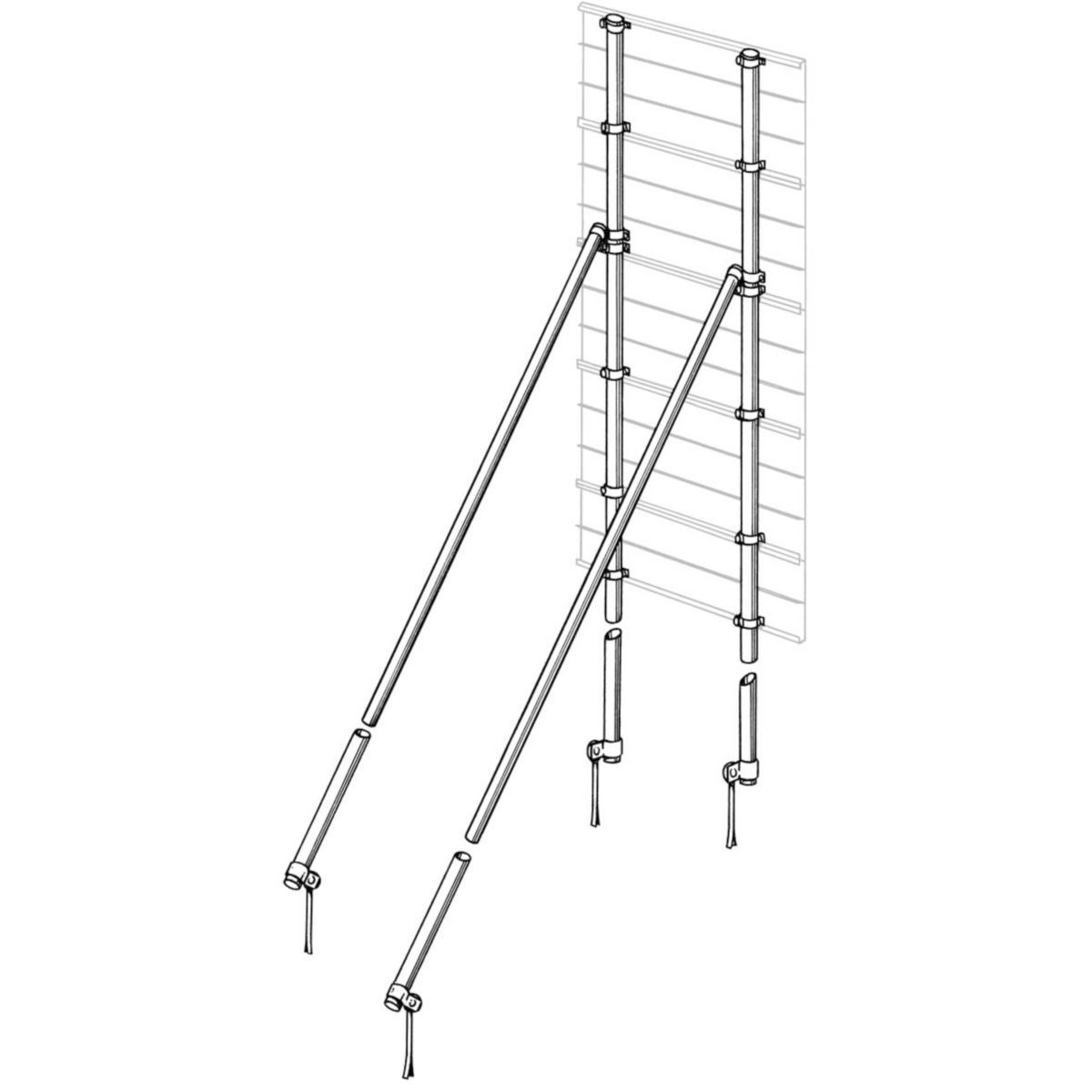 Monteringssats till bergförankring 5000x60 mm - MONTERINGSSATS B60/5000