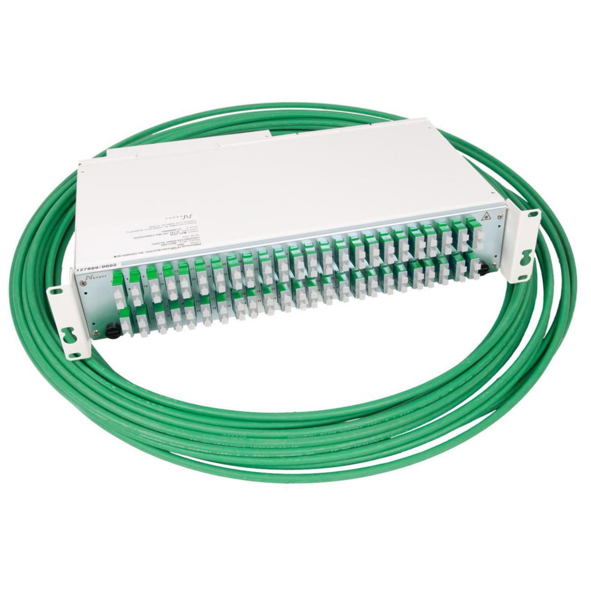 Fiberpanel ODF 19" 2U 96 SC/APC - ODF 19" 2U 96 SC/APC 10M 48206109-000-00