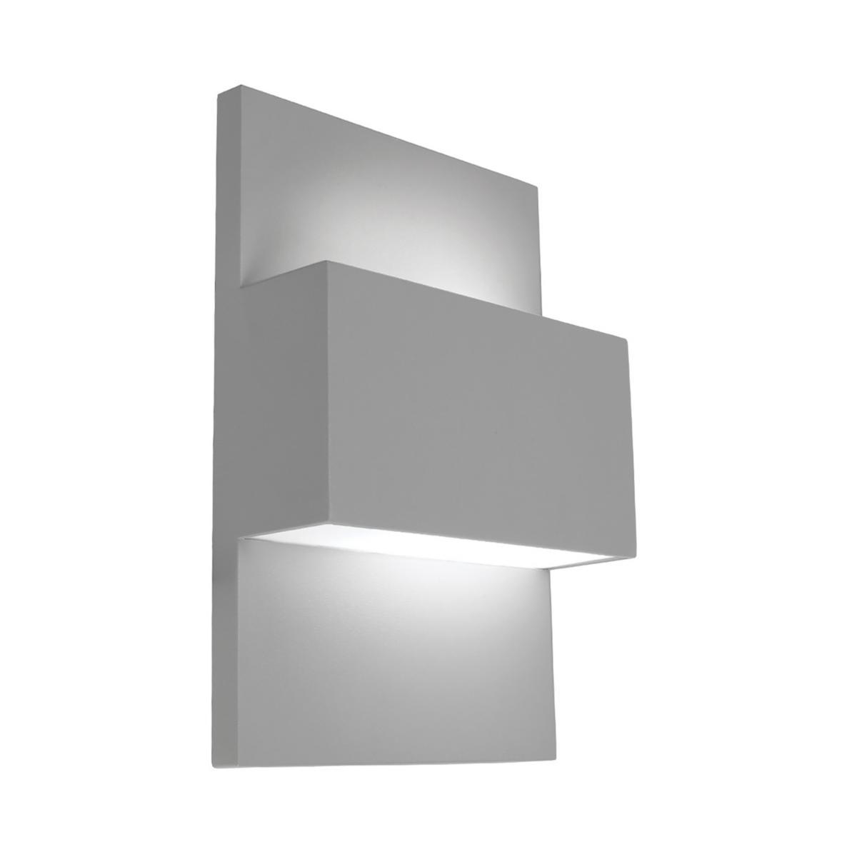 Väggarmatur Geneve IP54, med LED-modul - VÄGGARM 8,3W 609LM 3K AL GENEVE