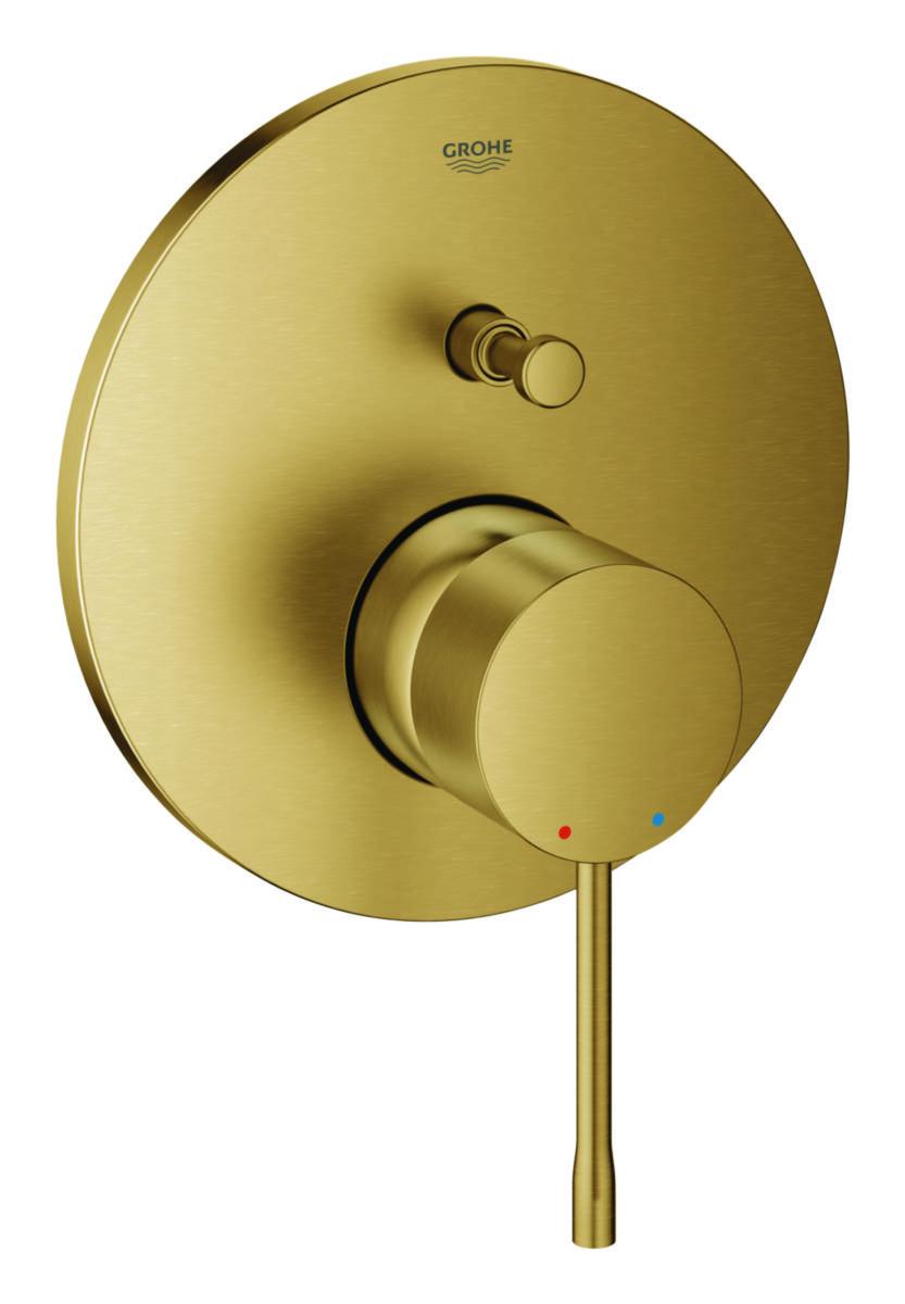 Kar-/duschblandare Essence New ettgrepp, Grohe - GROHE KAR-/DUSCHBLANDARE 1-GR. ESSENCE NEW,INBYGGN.GULD BORST