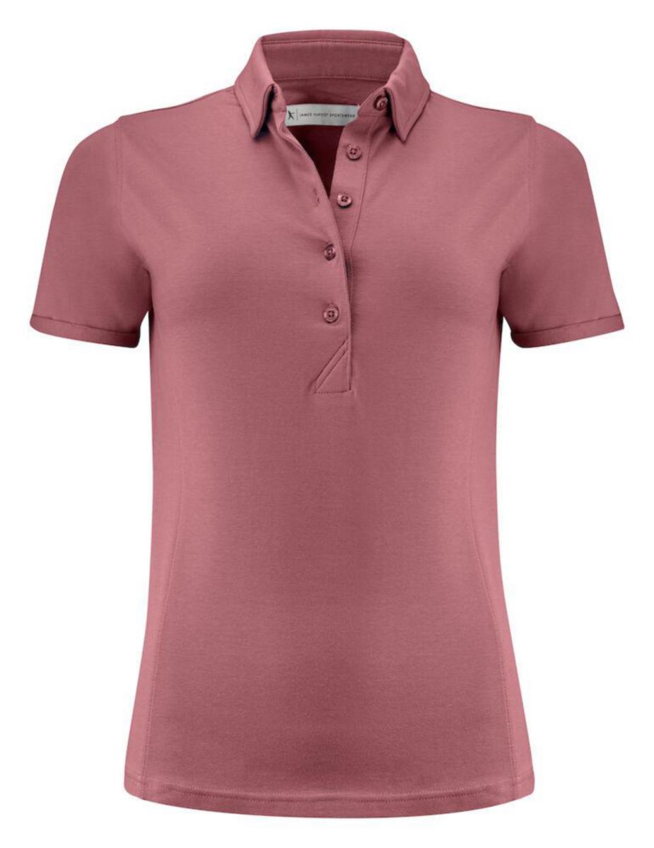 Pikétröja American supreme 21250389 dam - PIKÉTRÖJA AMERICAN 2125038 DAM DUSTY RED STL XS