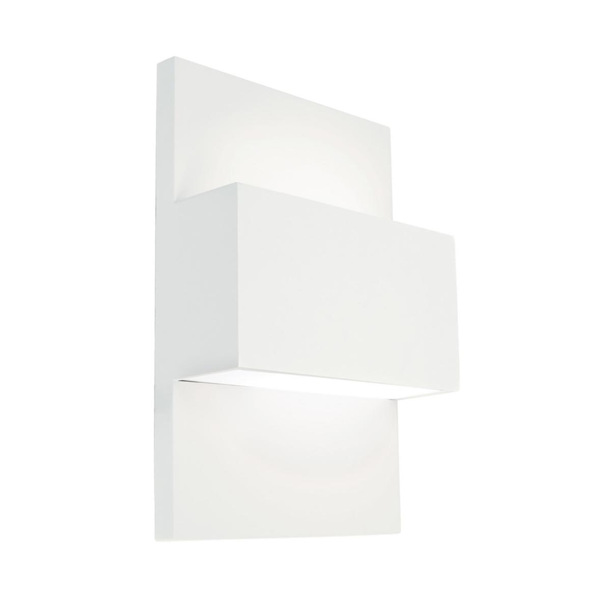 Väggarmatur Geneve IP54, med LED-modul - VÄGGARM 8,3W 609LM 3K VIT GENEVE