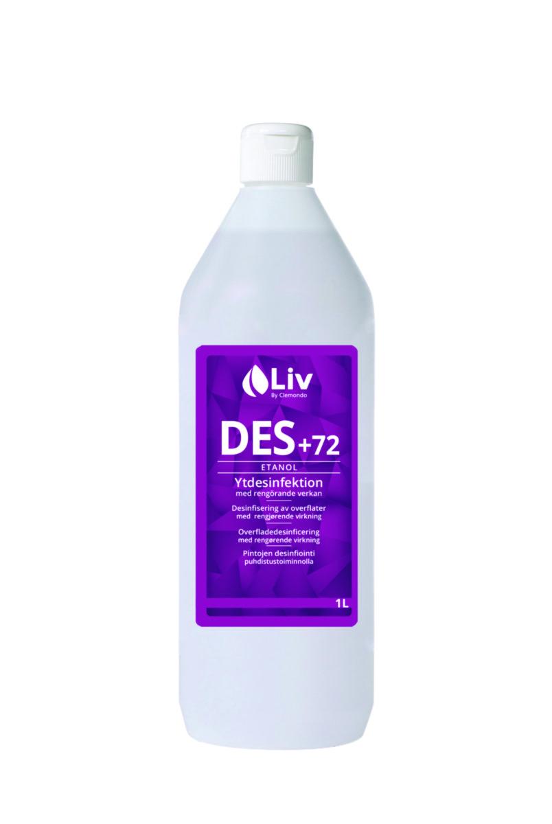 Ytdesinfektion Liv +72 - YTDESINFEKTION LIV +72 1 L