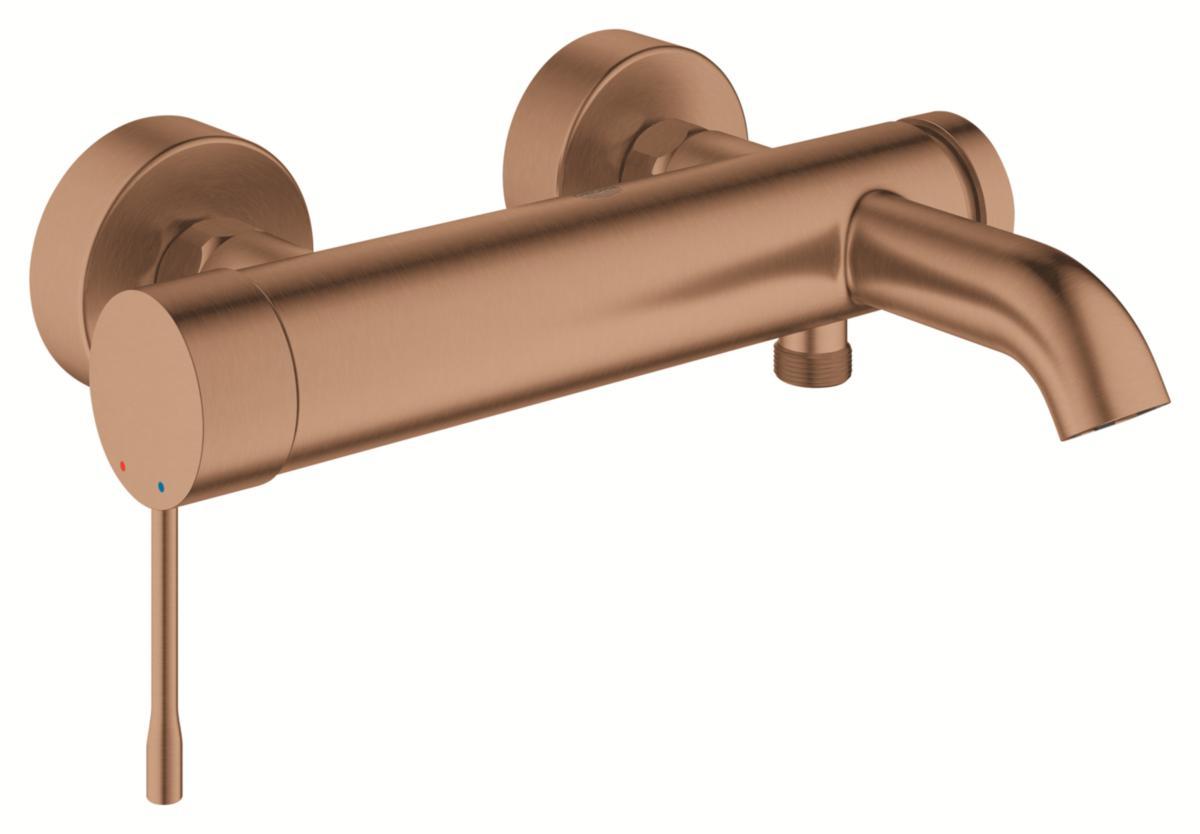 Kar-/duschblandare Essence New ettgr, Grohe - GROHE KAR-/DUSCHBLANDARE 1-GR. ESSENCE NEW,150C/C, ROSEGULD